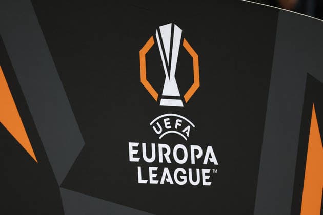 SOCCER - UEFA EL, Sturm vs Brann GRAZ,AUSTRIA,29.JAN.26 - SOCCER - UEFA Europa League, SK Sturm Graz vs SK Brann Bergen. Image shows uefa Europa League Banner.  GEPAxpictures xChrisxBauer