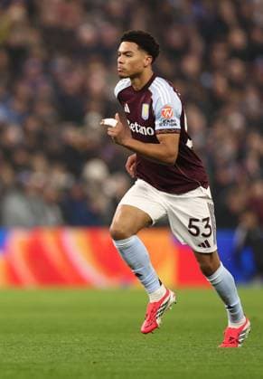 George Hemmings of Aston Villa Aston Villa v Red Bull Salzburg, UEFA Europa League, Group Stage, Football, Villa Park, Birmingham, UK - 29 Jan 2026Birmingham Villa Park United Kingdom EDITORIAL USE ONLY No use with unauthorised audio, video, data, fixture lists, club league logos or live services. Online in-match use limited to 120 images, no video emulation. No use in betting, games or single club league player publications. Copyright: xRyanxBrowne Shutterstockx 16445867ac