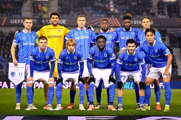 KRC Genk v Malmo - UEFA Europa League GENK, BELGIUM - JANUARY 29 : The team of KRC Genk during the UEFA Europa League 2025 26 League Phase MD8 match between KRC Genk and Malmo on January 29, 2026 in Genk, Belgium, 29 01 2026  Copyright: xTomasxSiskx