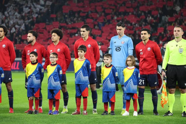 FOOTBALL : LOSC Lille vs Freiburg - UEFA Europa League - 29 01 2026 Equipe du LOSC Lille lors du match LOSC Lille vs Freiburg, UEFA Europa League phase de ligue, Decathlon Arena stade Pierre Mauroy, le 29 janvier 2026 - photo Laurent Sanson PsnewZ  Copyright: xLaurentxSANSONx xPsnewZx