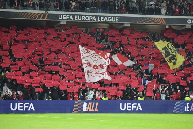 FOOTBALL : LOSC Lille vs Freiburg - UEFA Europa League - 29 01 2026 Supporters de Lille lors du match LOSC Lille vs Freiburg, UEFA Europa League phase de ligue, Decathlon Arena stade Pierre Mauroy, le 29 janvier 2026 - photo Laurent Sanson PsnewZ  Copyright: xLaurentxSANSONx xPsnewZx