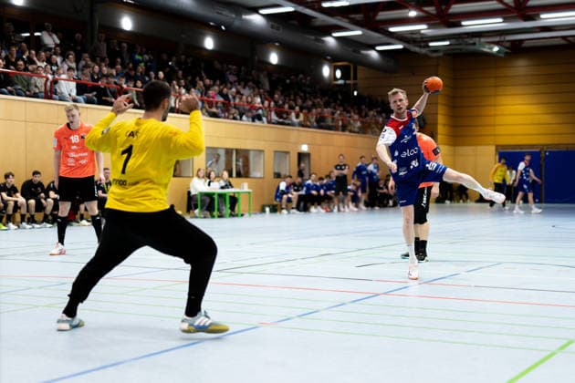 Sascha Pfattheicher HBW Balingen Weilstetten, 30 7 meters, HBW Balingen Weilstetten vs Kadetten Schaffhausen, Handball, Test match, Season 2025 2026, 29 01 26 Eibner Pressefoto Andreas Ulmer HBW Balingen Weilstetten vs Kadetten Schaffhausen, Handball, Test match, Season 2025 2026, 29 01 26 Dotternhausen Copyright: xEibner-Pressefoto AndreasxUlmerx EP_AUR
