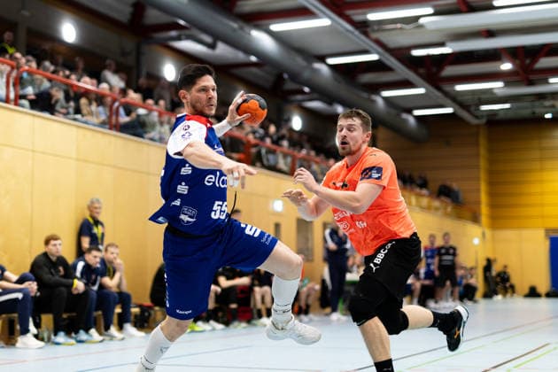 Csaba Leimeter HBW Balingen Weilstetten, 55 on the throw, HBW Balingen Weilstetten vs Kadetten Schaffhausen, Handball, Test match, Season 2025 2026, 29 01 26 Eibner Pressefoto Andreas Ulmer HBW Balingen Weilstetten vs Kadetten Schaffhausen, Handball, Test match, Season 2025 2026, 29 01 26 Dotternhausen Copyright: xEibner-Pressefoto AndreasxUlmerx EP_AUR
