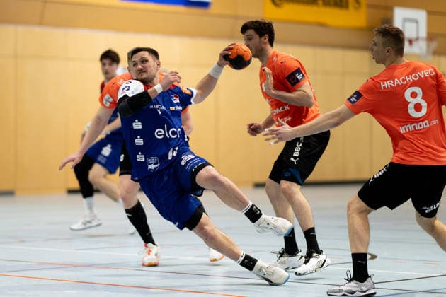 Handball, Test match, HBW Balingen Weilstetten - Kadetten Schaffhausen
