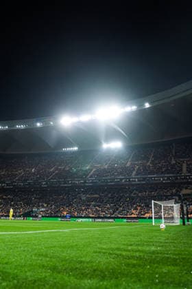 Fußball, EuroLeague, Real Betis Sevilla - Feyenoord Rotterdam #2 UEFA Europa League: Real Betis v Feyenoord Sevilla - Overview of the stadium during the eighth match of the UEFA Europa League 2025 2026. The match is set between Real Betis Balompie and Feyenoord at Estadio La Cartuja on 29 January 2026 in Sevilla, Spain. Copyright: xTomxBodex