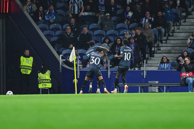 January 29, 2026, Porto, Porto, Portugal: Djeidi Gassama of Rangers Football Club celebrates goal during the Uefa Europa League - League phase, matchday 8 between FC Porto and Rangers Football Club at Estadio Dragao, in Porto, Portugal, on January 29, 2026. Porto Portugal - ZUMAe141 20260129_zsp_e141_034 Copyright: xLuisxEirasx