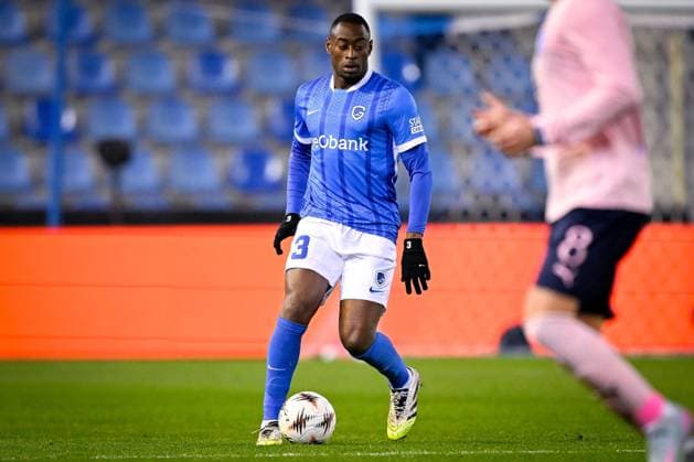 KRC Genk v Malmo - UEFA Europa League GENK, BELGIUM - JANUARY 29 : Sadick Mujaid defender of KRC Genk during the UEFA Europa League 2025 26 League Phase MD8 match between KRC Genk and Malmo on January 29, 2026 in Genk, Belgium, 29 01 2026  Copyright: xTomasxSiskx