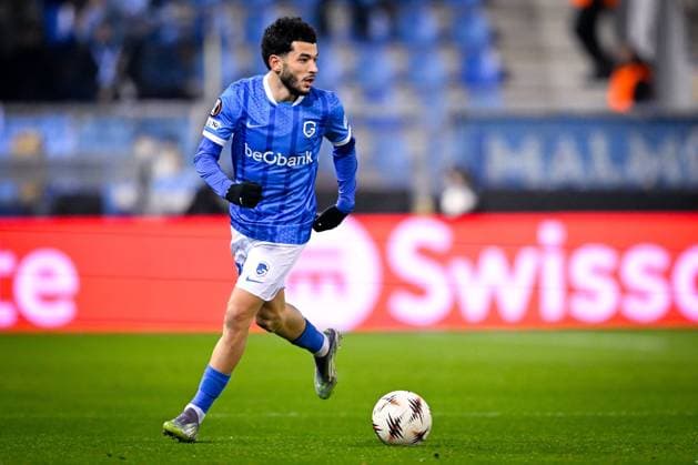 KRC Genk v Malmo - UEFA Europa League GENK, BELGIUM - JANUARY 29 : El Ouahdi Zakaria defender of KRC Genk during the UEFA Europa League 2025 26 League Phase MD8 match between KRC Genk and Malmo on January 29, 2026 in Genk, Belgium, 29 01 2026  Copyright: xTomasxSiskx