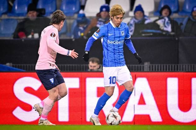 KRC Genk v Malmo - UEFA Europa League GENK, BELGIUM - JANUARY 29 : Ito Junya forward of KRC Genk during the UEFA Europa League 2025 26 League Phase MD8 match between KRC Genk and Malmo on January 29, 2026 in Genk, Belgium, 29 01 2026  Copyright: xTomasxSiskx
