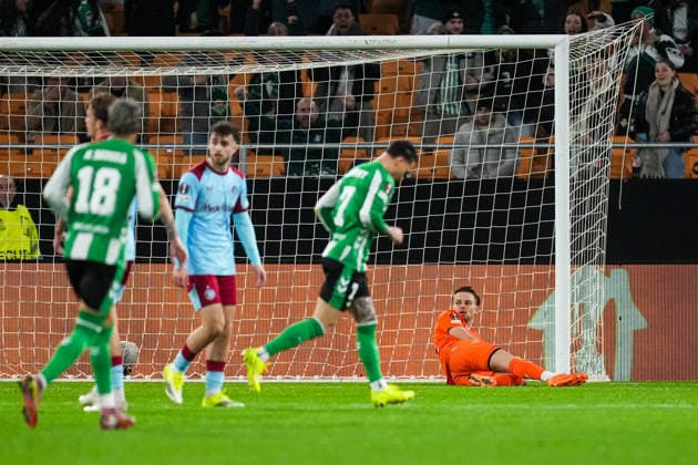 Fußball, EuroLeague, Real Betis Sevilla - Feyenoord Rotterdam #5 UEFA Europa League: Real Betis v Feyenoord Sevilla - Feyenoord keeper Timon Wellenreuther during the eighth match of the UEFA Europa League 2025 2026. The match is set between Real Betis Balompie and Feyenoord at Estadio La Cartuja on 29 January 2026 in Sevilla, Spain. Copyright: xYannickxVerhoevenx