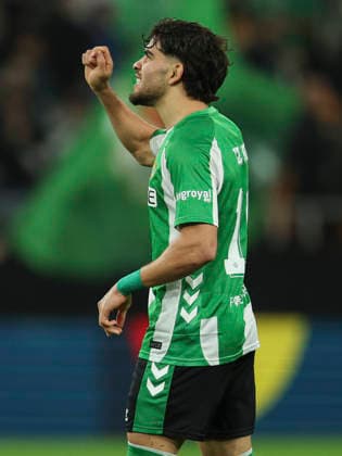 Fußball, EuroLeague, Real Betis Sevilla - Feyenoord Rotterdam #4 ESP: Real Betis - Feyenoord. UEFA Europa League. Matchday 8 Abde Ezzalzouli of Real Betis during the UEFA Europa League match, between Real Betis and Feyenoord, Matchday 8, played at La Cartuja Stadium on January 29, 2026 in Sevilla, Spain. kpng Copyright: xAntonioxPozox xPRESSINx AP_260129_BET_FEY_009