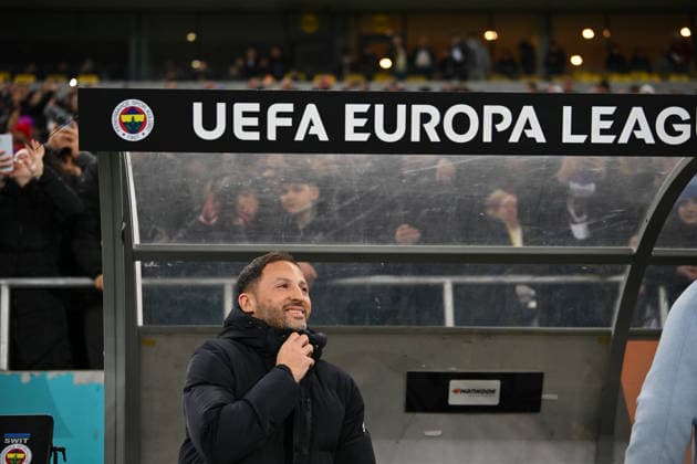 FCSB - FENERBAHCE, UEFA Europa League Fenerbahce head coach Domenico Tedesco reacts during the UEFA Europa League game between FCSB and Fenerbahce SK, at National Arena, Bucharest, January 29, 2026. Alex Nicodim IMAGO IMAGES Copyright: xAlexxNicodimx