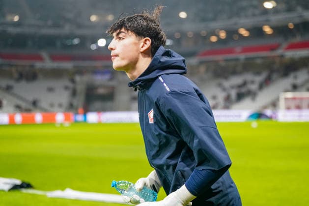 Football UEFA Europa League 2025 26, Matchday 8 OSC Lille vs SC Freiburg Stade Pierre Mauroy Lille, France Lucas Chevalier OSC Lille, 1 Copyright: xJOERANxSTEINSIEKx