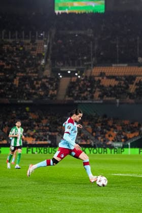 Fußball, EuroLeague, Real Betis Sevilla - Feyenoord Rotterdam #3 UEFA Europa League: Real Betis v Feyenoord Sevilla - Anis Hadj Moussa of Feyenoord during the eighth match of the UEFA Europa League 2025 2026. The match is set between Real Betis Balompie and Feyenoord at Estadio La Cartuja on 29 January 2026 in Sevilla, Spain. Copyright: xTomxBodex