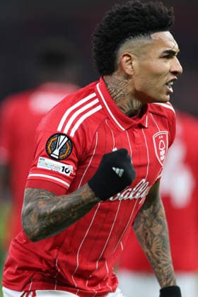 Nottingham Forest v Ferencvarosi TC UEFA Europa League Igor Jesus of Nottingham Forest celebrates scoring the second goal during the UEFA Europa League match at the City Ground, Nottingham 29 01 2026 UK Newspapers OUT Copyright: xAndyxSumnerx FIL-22875-0022