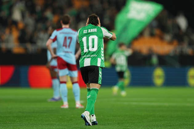 Fußball, EuroLeague, Real Betis Sevilla - Feyenoord Rotterdam #3 ESP: Real Betis - Feyenoord. UEFA Europa League. Matchday 8 Abde Ezzalzouli of Real Betis during the UEFA Europa League match, between Real Betis and Feyenoord, Matchday 8, played at La Cartuja Stadium on January 29, 2026 in Sevilla, Spain. kpng Copyright: xAntonioxPozox xPRESSINx AP_260129_BET_FEY_012