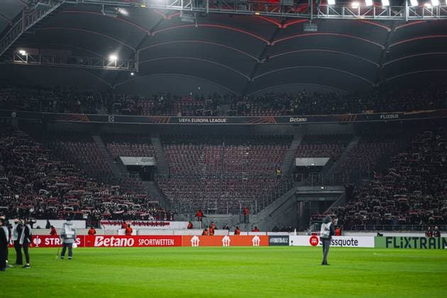 Stefan Drljaca 21 VfB Stuttgart stands on the pitch at the MHP Arena during a match situation in the UEFA Europa League match scene UEFA Europa League Copyright: xspeedshotx