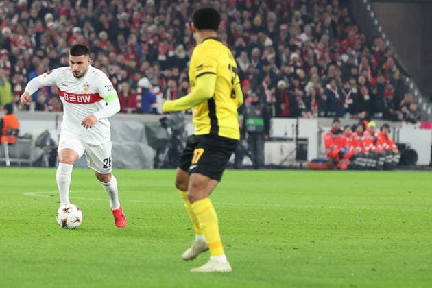 29 01 2026, xrekx, Football UEFA Europa League, VfB Stuttgart Young Boys Bern v l Deniz Undav VfB Stuttgart DFL DFB REGULATIONS PROHIBIT ANY USE OF PHOTOGRAPHS as IMAGE SEQUENCES and or QUASI VIDEO Stuttgart