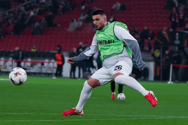 Deniz Undav 26 VfB Stuttgart warm up, VfB Stuttgart vs BSC Young Boys Bern, Football, Men, UEFA Europa League, Season 2025 2026, 8 Matchday, 29 01 2026 DFB regulations prohibit any use of photographs as image sequences and or quasi video Stuttgart Baden Wuerttemberg Germany Copyright: xkolbert-press MartinxAgüerax