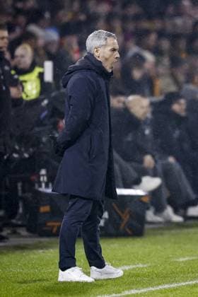 DEVENTER - Sporting Braga coach Carlos Vicens during the UEFA Europa League match between Go Ahead Eagles and Sporting Braga at De Adelaarshorst on January 29, 2026, in Deventer, Netherlands. VINCENT JANNINK ANP UEFA Europa League 2025-2026 xVIxANPxSportx xxANPxIVx 549047802 originalFilename: 549047802.jpg