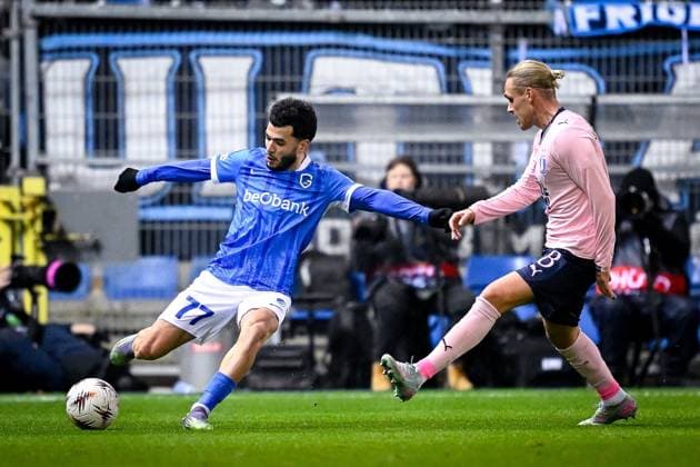 KRC Genk v Malmo - UEFA Europa League GENK, BELGIUM - JANUARY 29 : El Ouahdi Zakaria defender of KRC Genk during the UEFA Europa League 2025 26 League Phase MD8 match between KRC Genk and Malmo on January 29, 2026 in Genk, Belgium, 29 01 2026  Copyright: xTomasxSiskx
