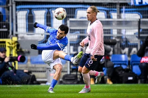 KRC Genk v Malmo - UEFA Europa League GENK, BELGIUM - JANUARY 29 : El Ouahdi Zakaria defender of KRC Genk during the UEFA Europa League 2025 26 League Phase MD8 match between KRC Genk and Malmo on January 29, 2026 in Genk, Belgium, 29 01 2026  Copyright: xTomasxSiskx