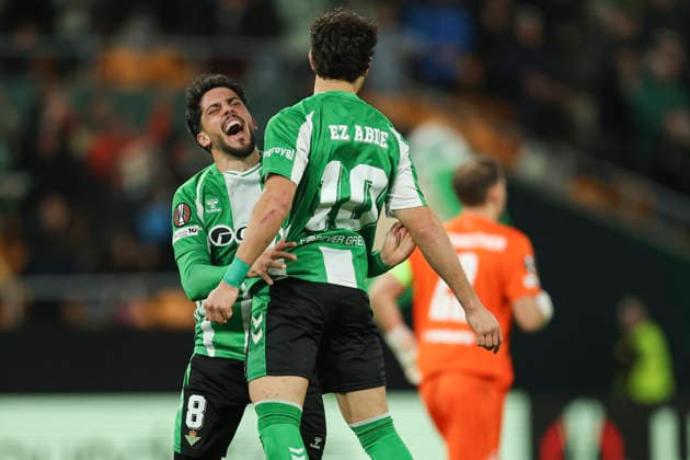 Fußball, EuroLeague, Real Betis Sevilla - Feyenoord Rotterdam #3 ESP: Real Betis - Feyenoord. UEFA Europa League. Matchday 8 Abde Ezzalzouli of Real Betis during the UEFA Europa League match, between Real Betis and Feyenoord, Matchday 8, played at La Cartuja Stadium on January 29, 2026 in Sevilla, Spain. kpng Copyright: xAntonioxPozox xPRESSINx AP_260129_BET_FEY_015