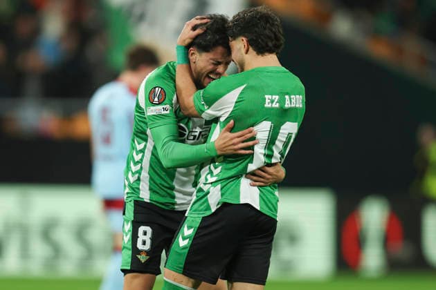 Fußball, EuroLeague, Real Betis Sevilla - Feyenoord Rotterdam #3 ESP: Real Betis - Feyenoord. UEFA Europa League. Matchday 8 Abde Ezzalzouli of Real Betis during the UEFA Europa League match, between Real Betis and Feyenoord, Matchday 8, played at La Cartuja Stadium on January 29, 2026 in Sevilla, Spain. kpng Copyright: xAntonioxPozox xPRESSINx AP_260129_BET_FEY_016