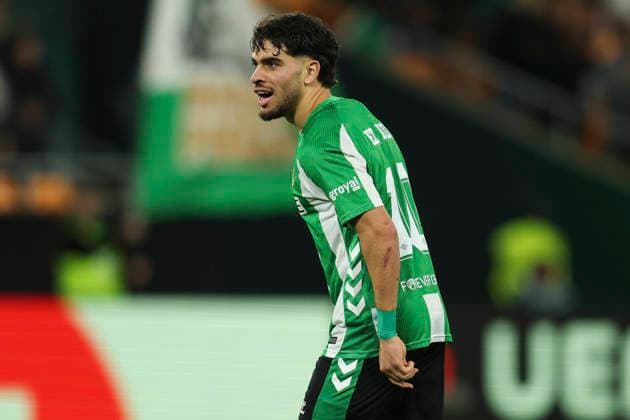 Fußball, EuroLeague, Real Betis Sevilla - Feyenoord Rotterdam #3 ESP: Real Betis - Feyenoord. UEFA Europa League. Matchday 8 Abde Ezzalzouli of Real Betis during the UEFA Europa League match, between Real Betis and Feyenoord, Matchday 8, played at La Cartuja Stadium on January 29, 2026 in Sevilla, Spain. kpng Copyright: xAntonioxPozox xPRESSINx AP_260129_BET_FEY_017