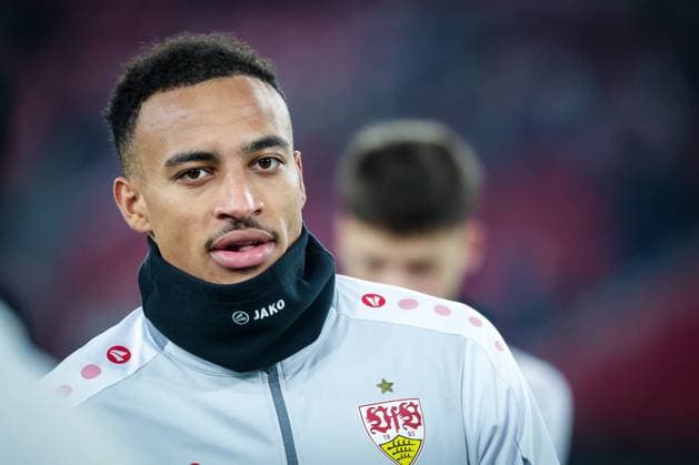 Jamie Leweling 18 VfB Stuttgart , VfB Stuttgart vs BSC Young Boys Bern, Football, Men, UEFA Europa League, Season 2025 2026, 8 Matchday, 29 01 2026 DFB regulations prohibit any use of photographs as image sequences and or quasi video Stuttgart Baden Wuerttemberg Germany Copyright: xkolbert-press MartinxAgüerax