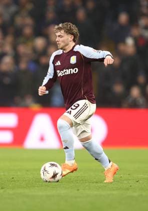 Harvey Elliott of Aston Villa Aston Villa v Red Bull Salzburg, UEFA Europa League, Group Stage, Football, Villa Park, Birmingham, UK - 29 Jan 2026Birmingham Villa Park United Kingdom EDITORIAL USE ONLY No use with unauthorised audio, video, data, fixture lists, club league logos or live services. Online in-match use limited to 120 images, no video emulation. No use in betting, games or single club league player publications. Copyright: xRyanxBrowne Shutterstockx 16445867ay