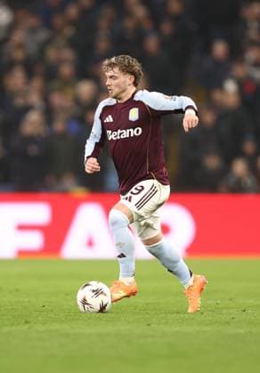 Harvey Elliott of Aston Villa Aston Villa v Red Bull Salzburg, UEFA Europa League, Group Stage, Football, Villa Park, Birmingham, UK - 29 Jan 2026Birmingham Villa Park United Kingdom EDITORIAL USE ONLY No use with unauthorised audio, video, data, fixture lists, club league logos or live services. Online in-match use limited to 120 images, no video emulation. No use in betting, games or single club league player publications. Copyright: xRyanxBrowne Shutterstockx 16445867az