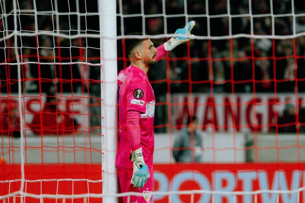 Fabian Bredlow VfB Stuttgart, 01 , GER, VfB Stuttgart vs Young Boys Bern, Football, Europa League, Matchday 8, Season 2025 2026, 29 01 2026, GER, VfB Stuttgart vs Young Boys Bern, Football, Europa League, Matchday 8, Season 2025 2026, 29 01 2026, Stuttgart Copyright: xEibner-Pressefoto EdwardxCheungx EP_ECG
