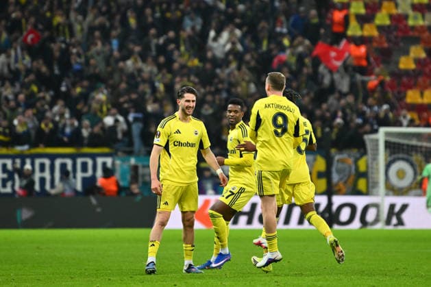 FCSB - FENERBAHCE, UEFA Europa League Ismail Yuksek of Fenerbahce celebrates after scoring his side first goal during the UEFA Europa League game between FCSB and Fenerbahce SK, at National Arena, Bucharest, January 29, 2026. Alex Nicodim IMAGO IMAGES Copyright: xAlexxNicodimx