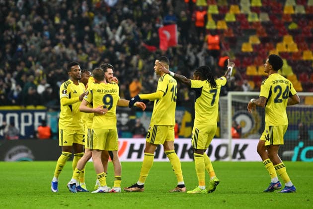 FCSB - FENERBAHCE, UEFA Europa League Ismail Yuksek of Fenerbahce celebrates after scoring his side first goal during the UEFA Europa League game between FCSB and Fenerbahce SK, at National Arena, Bucharest, January 29, 2026. Alex Nicodim IMAGO IMAGES Copyright: xAlexxNicodimx