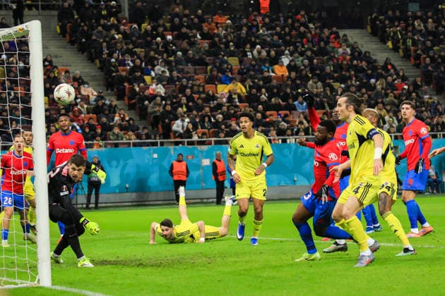 January,28, 2026, UEFA EUROPA LEAGUE, League phase, Matchday 8, FCSB vs Fenerbahce, Bucharest, National Arena Stadium 5 Ismail Yuksek scores his side first goal of the match