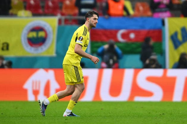 FCSB - FENERBAHCE, UEFA Europa League Ismail Yuksek of Fenerbahce celebrates after scoring his side first goal during the UEFA Europa League game between FCSB and Fenerbahce SK, at National Arena, Bucharest, January 29, 2026. Alex Nicodim IMAGO IMAGES Copyright: xAlexxNicodimx