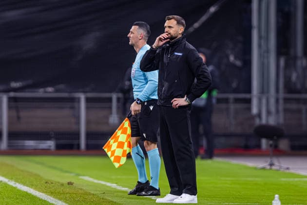 STURM GRAZ - BRANN BERGEN Head coach of Sturm Fabio Ingolitsch during the league phase of UEFA Europa league football match between SK Sturm Graz and SK Brann Bergen. Graz, Austria, January 29, 2026. Photo by Branislav Racko Copyright: xx 080A9876