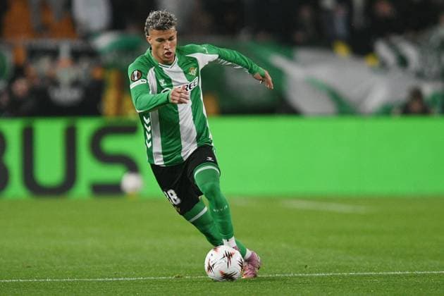 Fußball, EuroLeague, Real Betis Sevilla - Feyenoord Rotterdam #4 SEVILLA, 29-01-2026, Stadium La Cartuja, UEFA Football season 2025 2026, Europa League match between Betis Sevilla and Feyenoord. Pictures shows Betis player Nelson Deossa Betis Sevilla - Feyenoord  x201171986x Copyright: