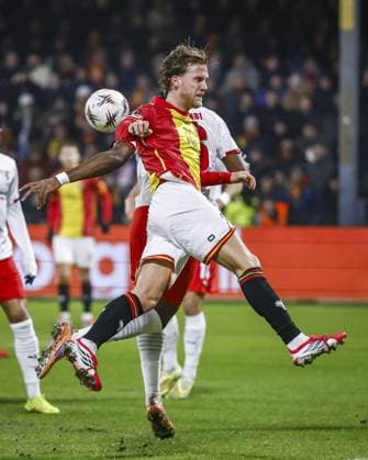 DEVENTER - Melle Meulensteen of Go Ahead Eagles during the UEFA Europa League match between Go Ahead Eagles and Sporting Braga at De Adelaarshorst on January 29, 2026, in Deventer, Netherlands. VINCENT JANNINK ANP UEFA Europa League 2025-2026 xVIxANPxSportx xxANPxIVx 549048921 originalFilename: 549048921.jpg