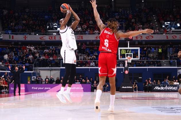 Jabari Parker (Partizan Mozzart Bet Belgrade) during EA7 Emporio Armani Milano vs Partizan Belgrado, Basketball Euroleague match in Assago (MI), Italy, January 29 2026  Copyright: xSavinoxPaolella IPAxSportx xipa-agency.netx xx IPA_70718121 IPA_Agency_IPA70718121