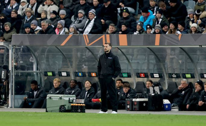 SOCCER - UEFA EL, Sturm vs Brann GRAZ,AUSTRIA,29.JAN.26 - SOCCER - UEFA Europa League, SK Sturm Graz vs SK Brann Bergen. Image shows head coach Fabio Ingolitsch (Sturm).  GEPAxpictures xHansxOberlaender