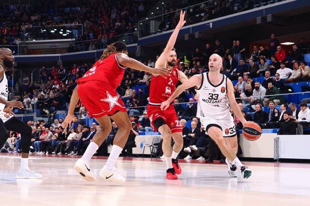 Nick Calathes (Partizan Mozzart Bet Belgrade) during EA7 Emporio Armani Milano vs Partizan Belgrado, Basketball Euroleague match in Assago (MI), Italy, January 29 2026  Copyright: xSavinoxPaolella IPAxSportx xipa-agency.netx xx IPA_70718141 IPA_Agency_IPA70718141