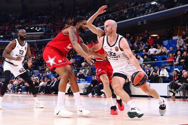 Nick Calathes (Partizan Mozzart Bet Belgrade) during EA7 Emporio Armani Milano vs Partizan Belgrado, Basketball Euroleague match in Assago (MI), Italy, January 29 2026  Copyright: xSavinoxPaolella IPAxSportx xipa-agency.netx xx IPA_70718166 IPA_Agency_IPA70718166