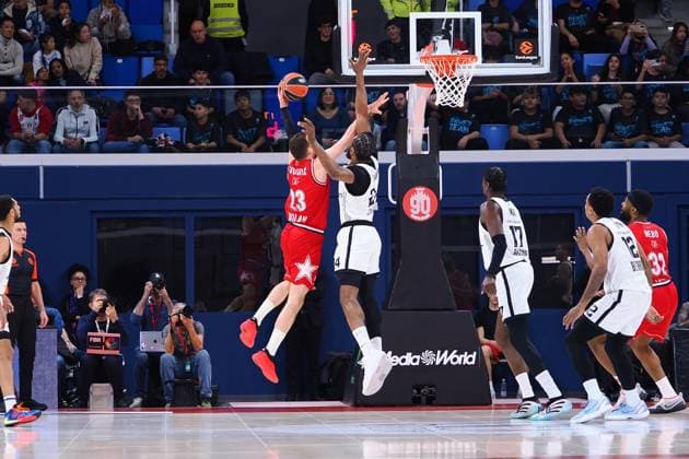 Marko Guduric (EA7 Emporio Armani Olimpia Milano) during EA7 Emporio Armani Milano vs Partizan Belgrado, Basketball Euroleague match in Assago (MI), Italy, January 29 2026  Copyright: xSavinoxPaolella IPAxSportx xipa-agency.netx xx IPA_70718278 IPA_Agency_IPA70718278