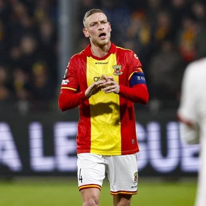 DEVENTER , 29-01-2026 , Stadium De Adelaarshorst , season 2025 2026 , UEFA Europa League League phase . match between Go Ahead Eagles and SC Braga, Picture shows GA Eagles player Joris Kramer Go Ahead Eagles - Braga  x201172152x Copyright: