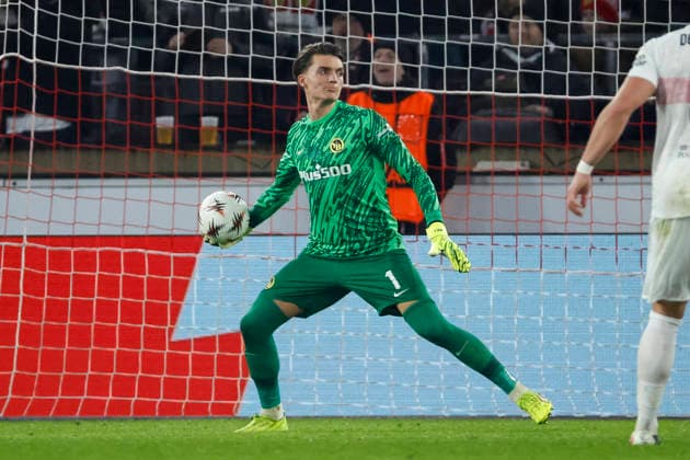 Marvin Keller BSC Young Boys, 01 , Germany, Football, UEFA Europa League, Matchday 8, 2025 2026, VfB Stuttgart vs Young Boys Bern, 29 01 2026, Stuttgart MHP Arena Germany Copyright: xGrantxHubbsx