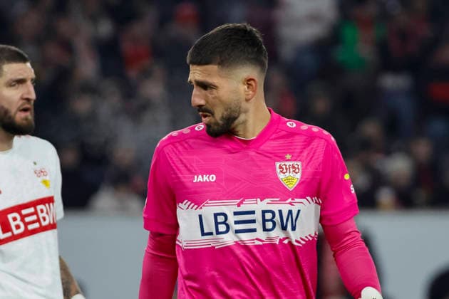 Fabian Bredlow VfB Stuttgart, 01 , Germany, Football, UEFA Europa League, Matchday 8, 2025 2026, VfB Stuttgart vs Young Boys Bern, 29 01 2026, Stuttgart MHP Arena Germany Copyright: xGrantxHubbsx