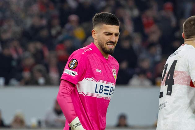 Fabian Bredlow VfB Stuttgart, 01 , Germany, Football, UEFA Europa League, Matchday 8, 2025 2026, VfB Stuttgart vs Young Boys Bern, 29 01 2026, Stuttgart MHP Arena Germany Copyright: xGrantxHubbsx