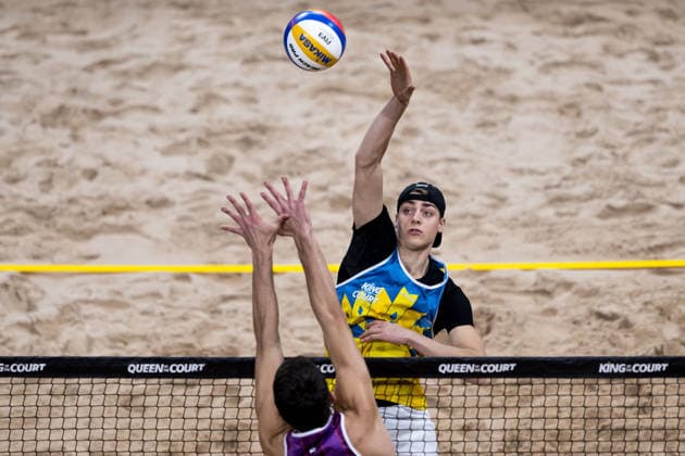 260129 Swedens Elmer Andersson during Stockholm Beach 2026 on January 29, 2026 in Stockholm  Copyright: EMMAxWALLSKOG BB260129EW080
